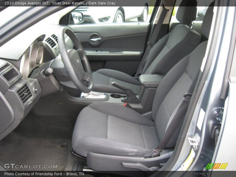Silver Steel Metallic / Dark Slate Gray 2010 Dodge Avenger SXT