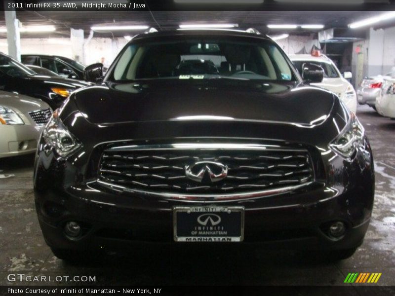 Midnight Mocha / Java 2011 Infiniti FX 35 AWD