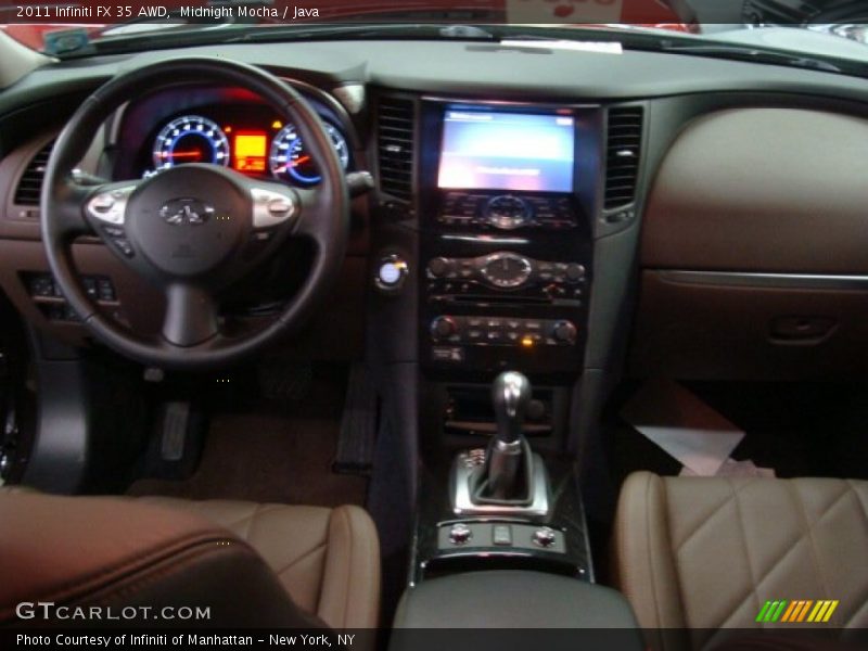 Midnight Mocha / Java 2011 Infiniti FX 35 AWD