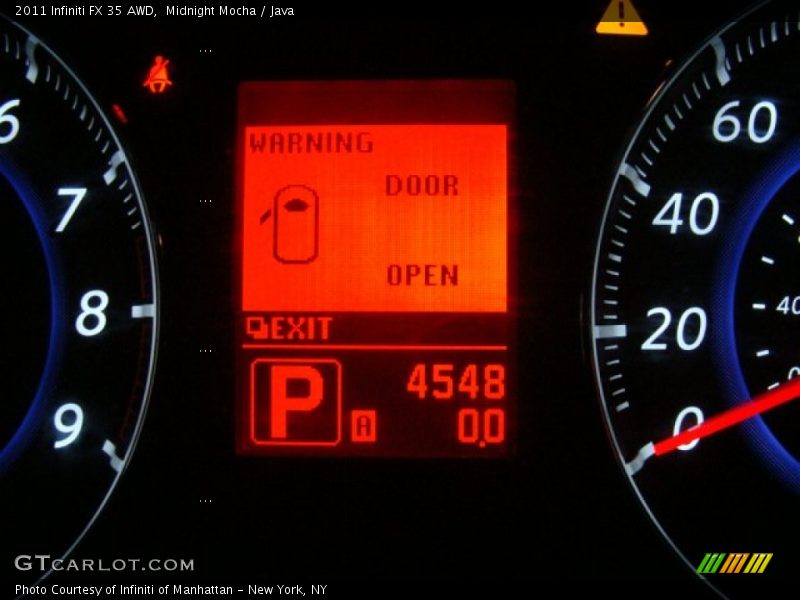 Midnight Mocha / Java 2011 Infiniti FX 35 AWD