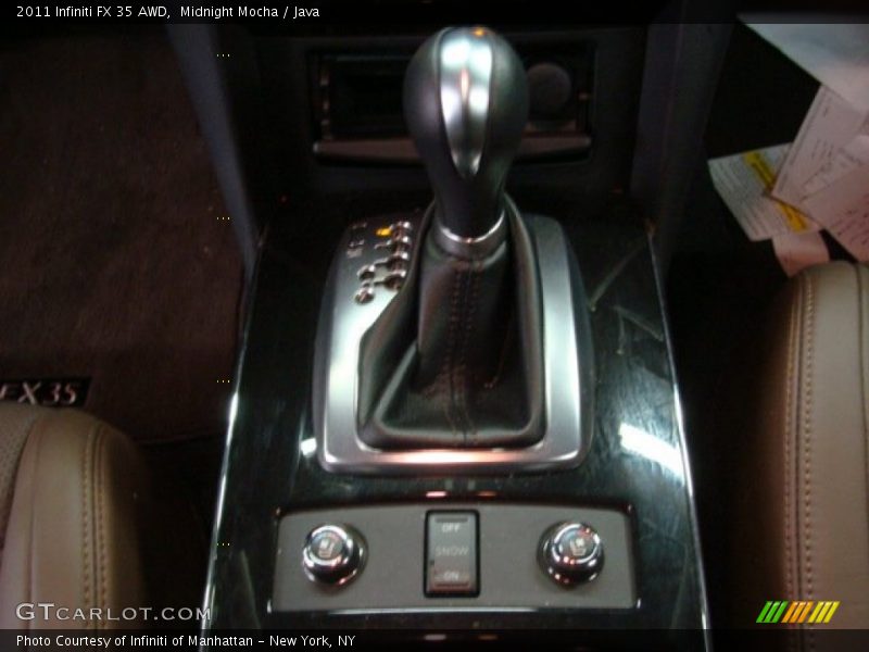 Midnight Mocha / Java 2011 Infiniti FX 35 AWD