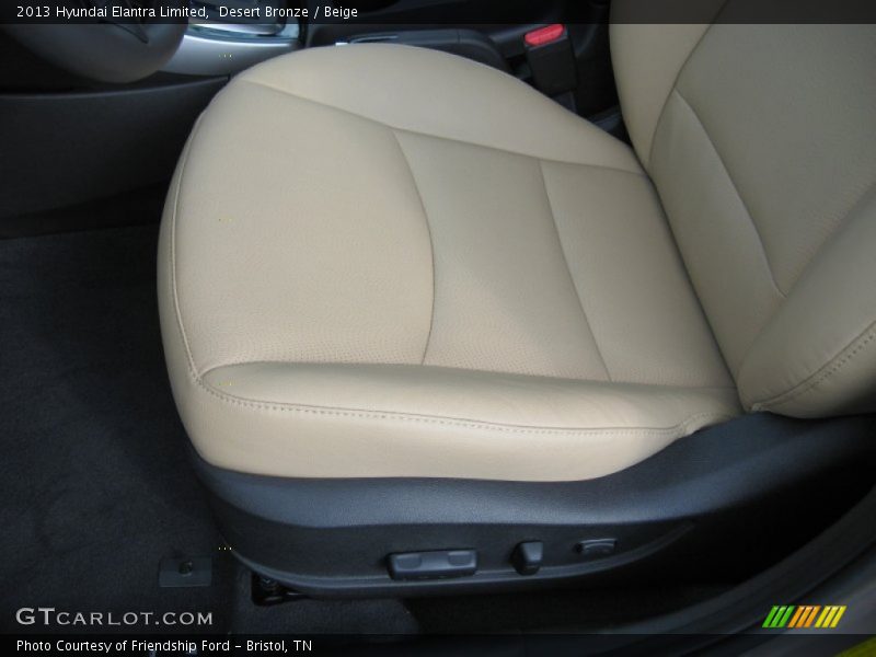 Desert Bronze / Beige 2013 Hyundai Elantra Limited