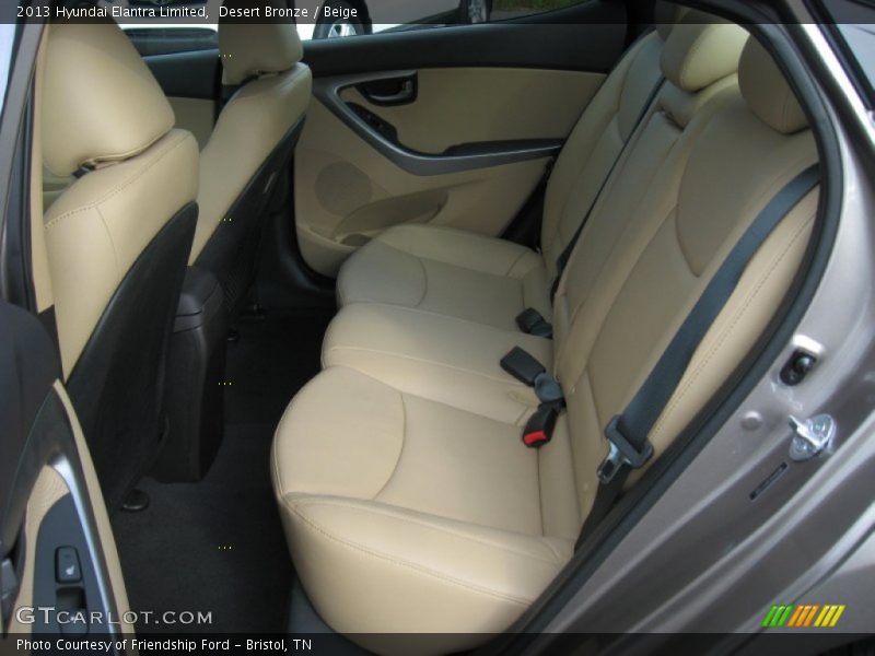 Desert Bronze / Beige 2013 Hyundai Elantra Limited