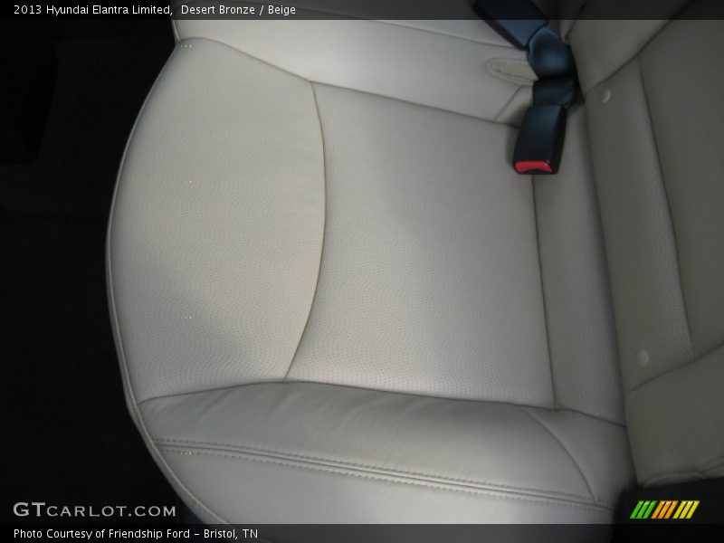 Desert Bronze / Beige 2013 Hyundai Elantra Limited