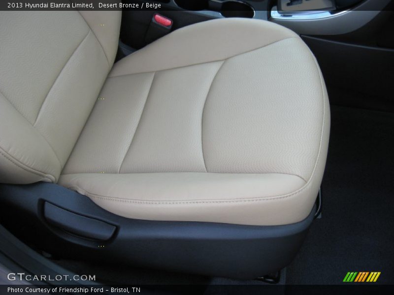 Desert Bronze / Beige 2013 Hyundai Elantra Limited