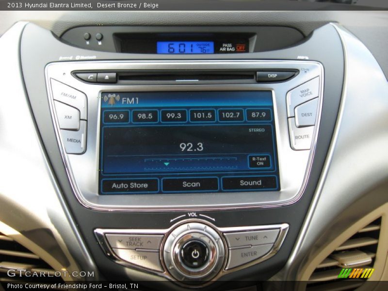 Desert Bronze / Beige 2013 Hyundai Elantra Limited