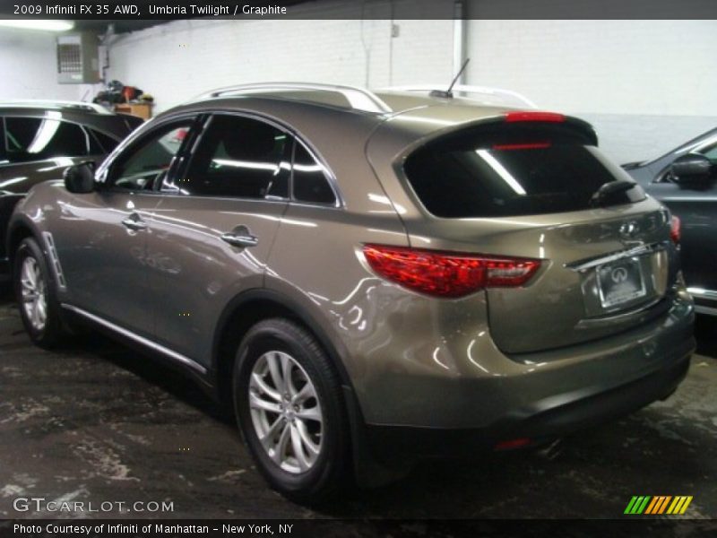 Umbria Twilight / Graphite 2009 Infiniti FX 35 AWD