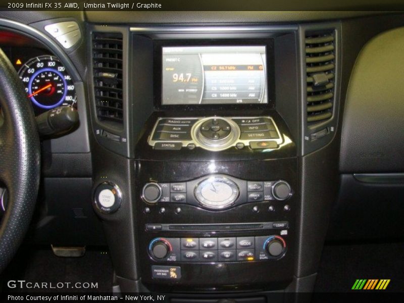 Umbria Twilight / Graphite 2009 Infiniti FX 35 AWD
