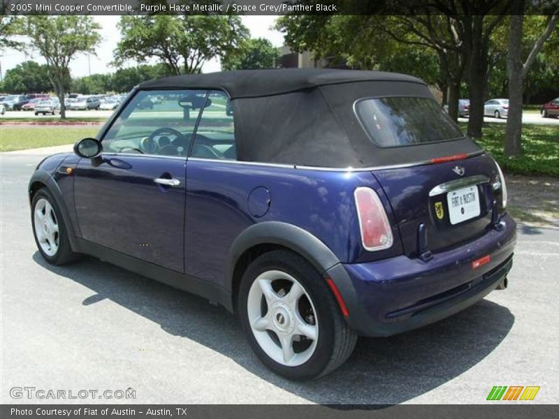 Purple Haze Metallic / Space Grey/Panther Black 2005 Mini Cooper Convertible