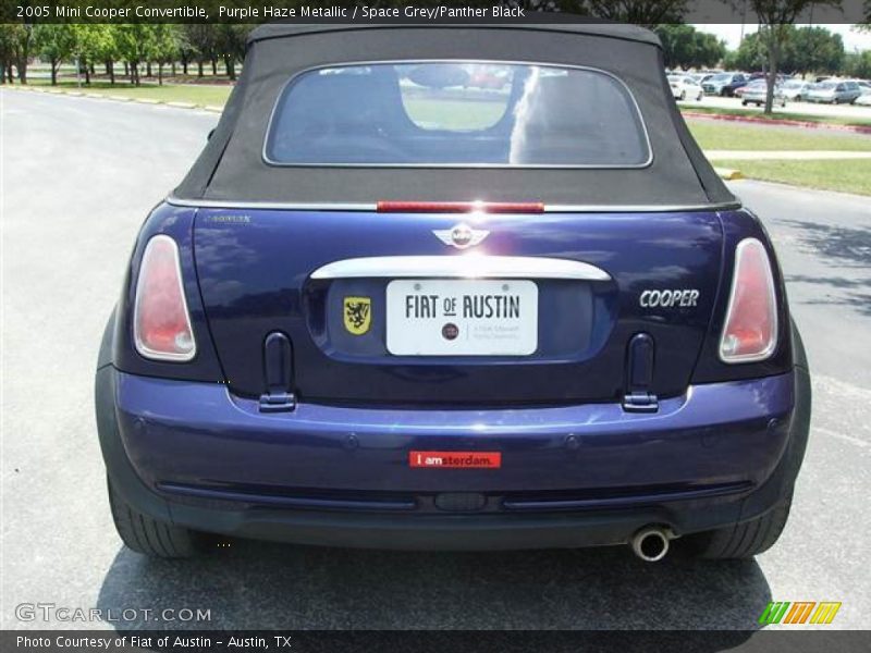 Purple Haze Metallic / Space Grey/Panther Black 2005 Mini Cooper Convertible