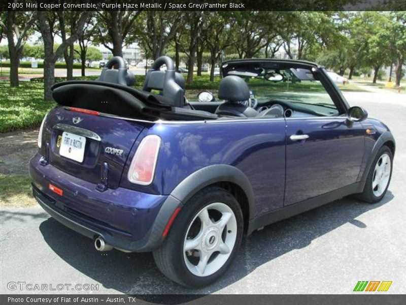 Purple Haze Metallic / Space Grey/Panther Black 2005 Mini Cooper Convertible