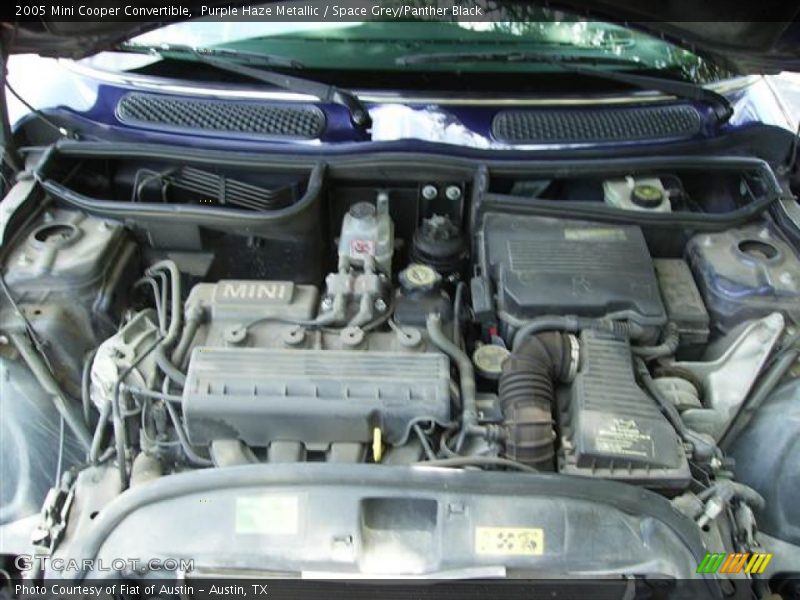 Purple Haze Metallic / Space Grey/Panther Black 2005 Mini Cooper Convertible