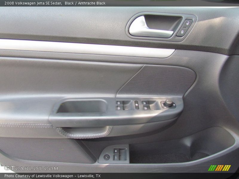 Black / Anthracite Black 2008 Volkswagen Jetta SE Sedan