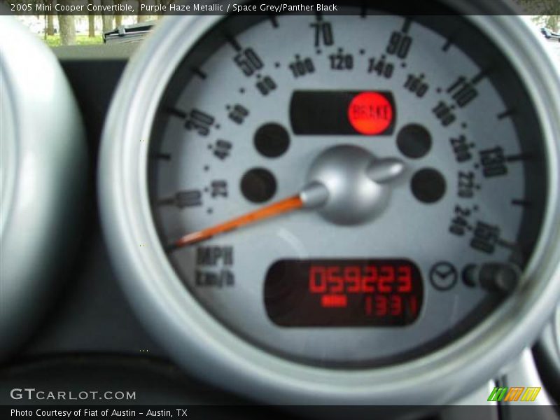 Purple Haze Metallic / Space Grey/Panther Black 2005 Mini Cooper Convertible