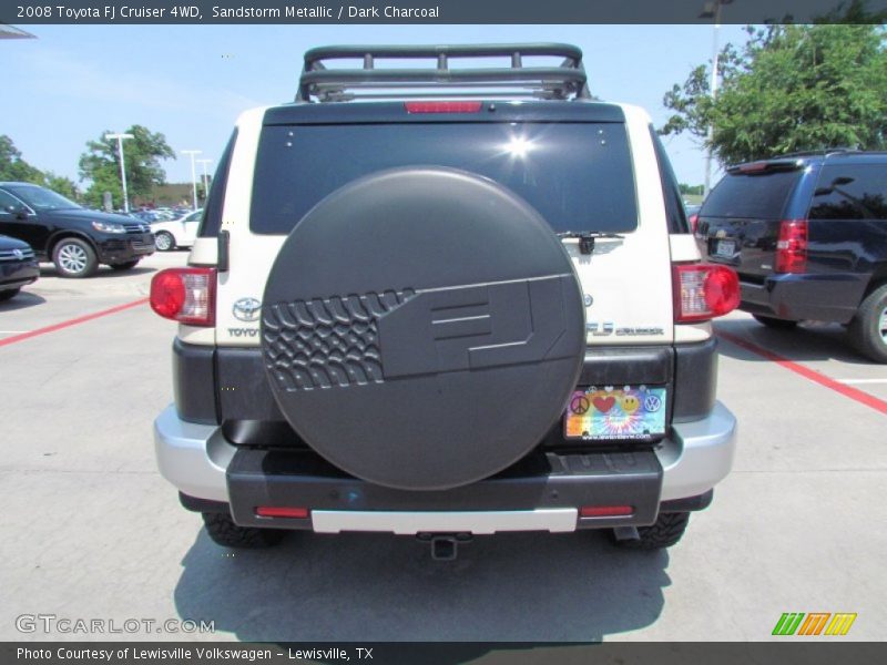 Sandstorm Metallic / Dark Charcoal 2008 Toyota FJ Cruiser 4WD