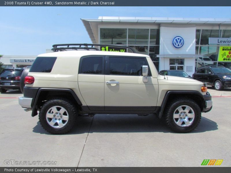 Sandstorm Metallic / Dark Charcoal 2008 Toyota FJ Cruiser 4WD