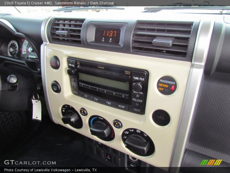 Sandstorm Metallic / Dark Charcoal 2008 Toyota FJ Cruiser 4WD