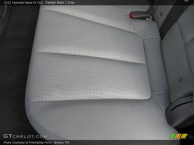 Twilight Black / Gray 2012 Hyundai Santa Fe GLS