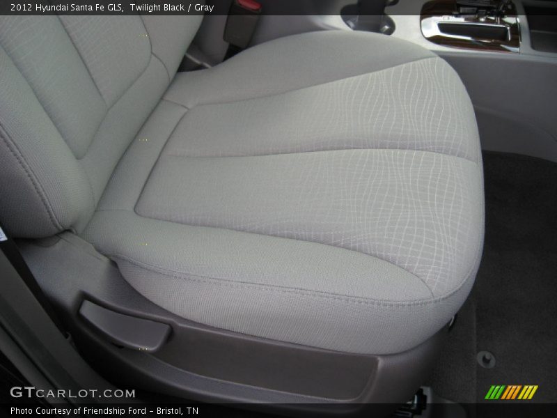 Twilight Black / Gray 2012 Hyundai Santa Fe GLS