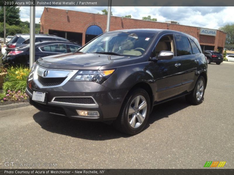 Polished Metal Metallic / Parchment 2010 Acura MDX