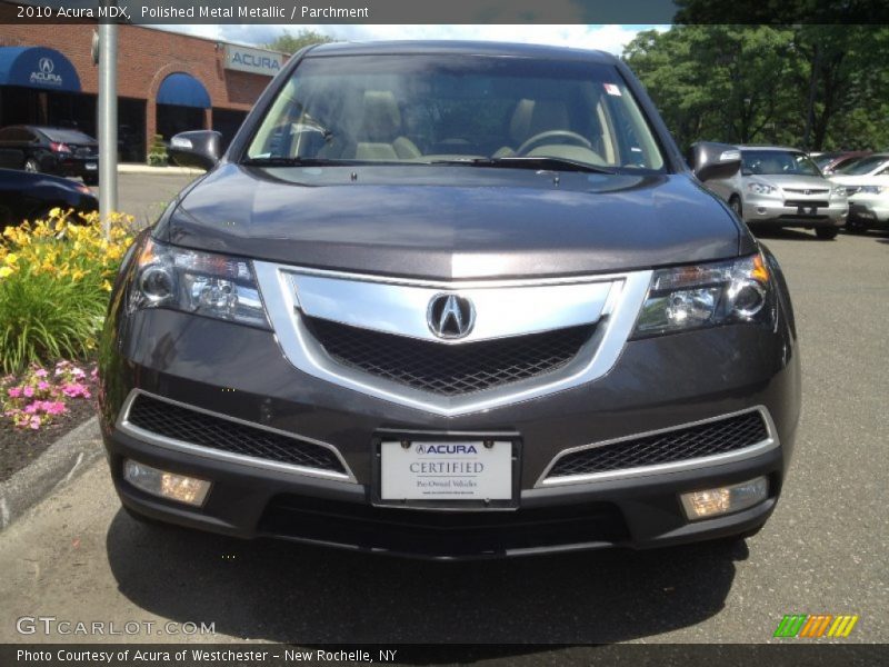 Polished Metal Metallic / Parchment 2010 Acura MDX