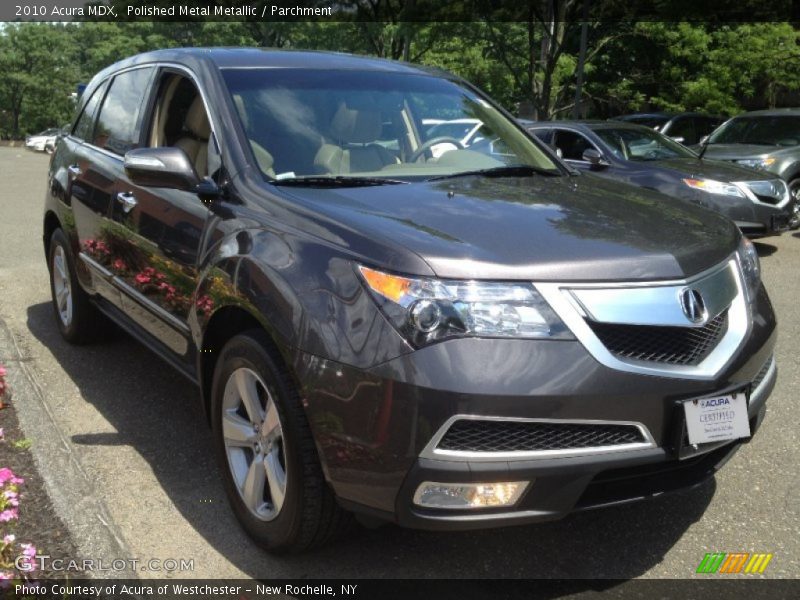 Polished Metal Metallic / Parchment 2010 Acura MDX