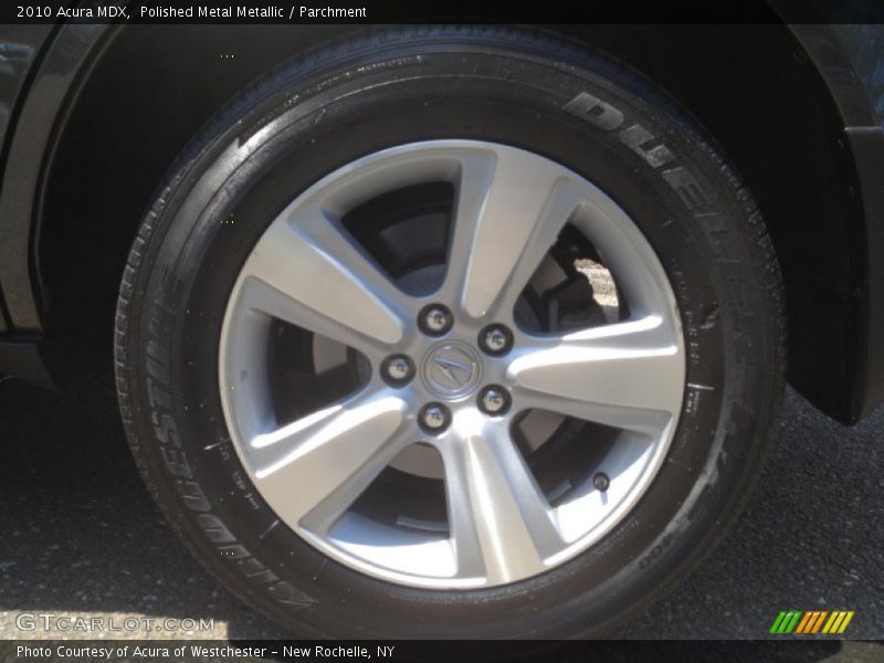 Polished Metal Metallic / Parchment 2010 Acura MDX