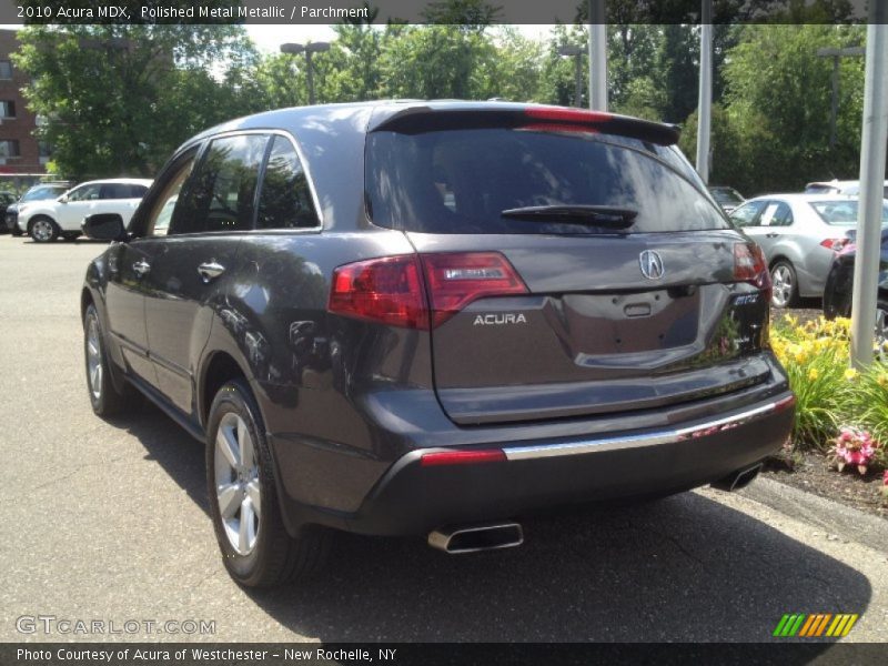 Polished Metal Metallic / Parchment 2010 Acura MDX