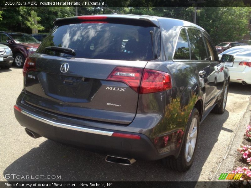 Polished Metal Metallic / Parchment 2010 Acura MDX