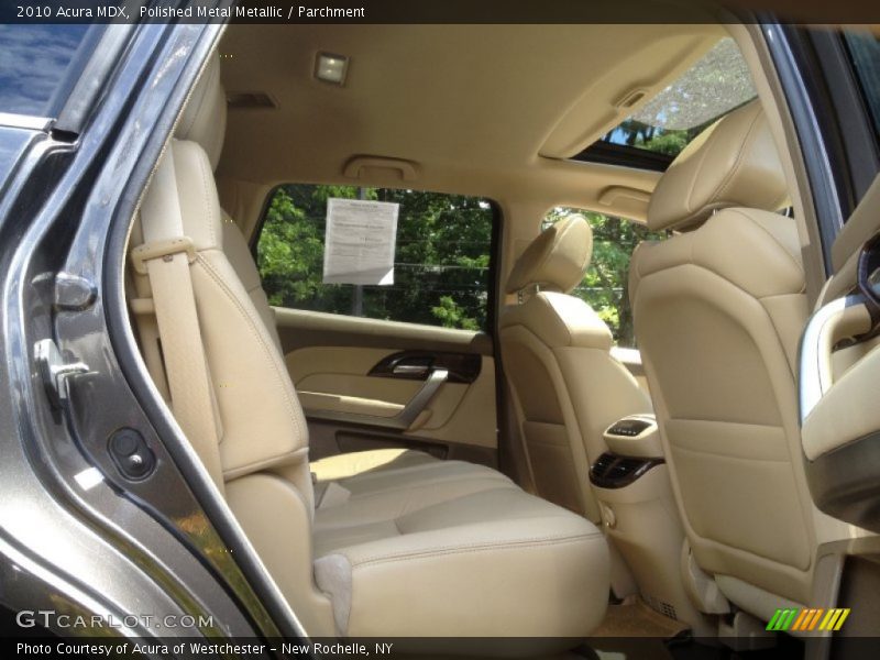 Polished Metal Metallic / Parchment 2010 Acura MDX