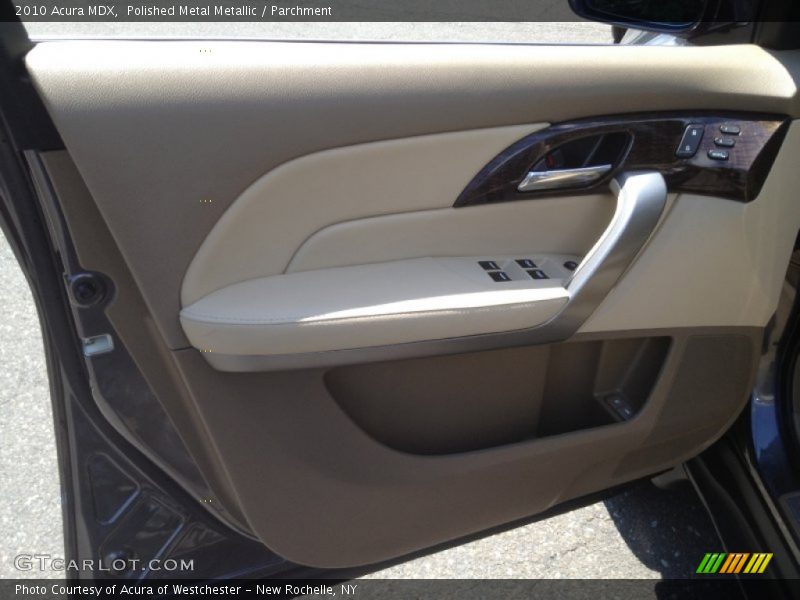 Polished Metal Metallic / Parchment 2010 Acura MDX