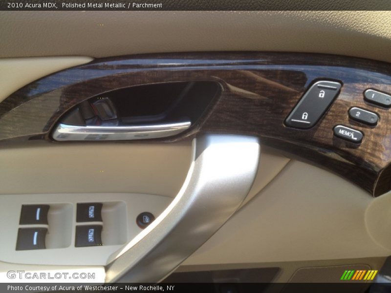 Polished Metal Metallic / Parchment 2010 Acura MDX