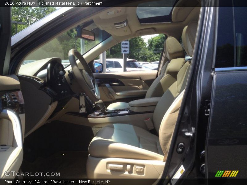 Polished Metal Metallic / Parchment 2010 Acura MDX