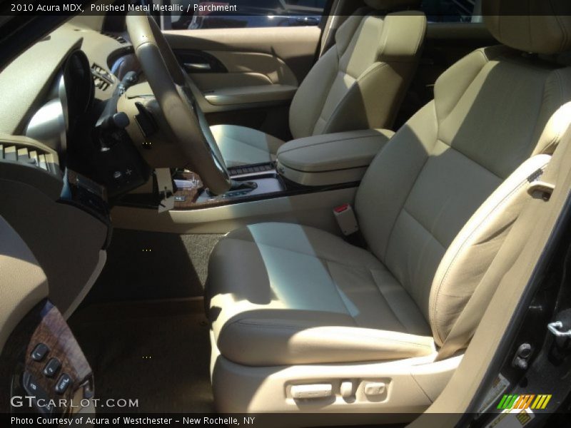 Polished Metal Metallic / Parchment 2010 Acura MDX