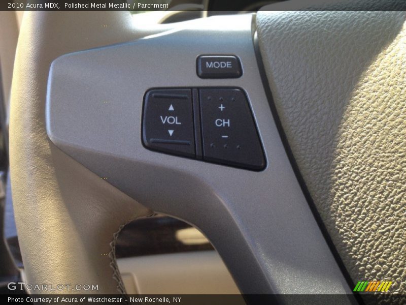Polished Metal Metallic / Parchment 2010 Acura MDX