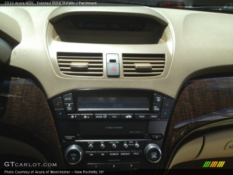 Polished Metal Metallic / Parchment 2010 Acura MDX