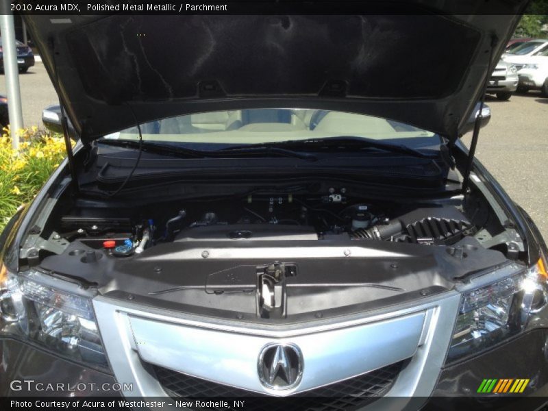Polished Metal Metallic / Parchment 2010 Acura MDX