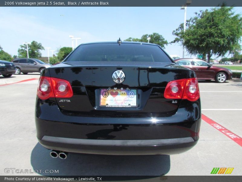 Black / Anthracite Black 2006 Volkswagen Jetta 2.5 Sedan