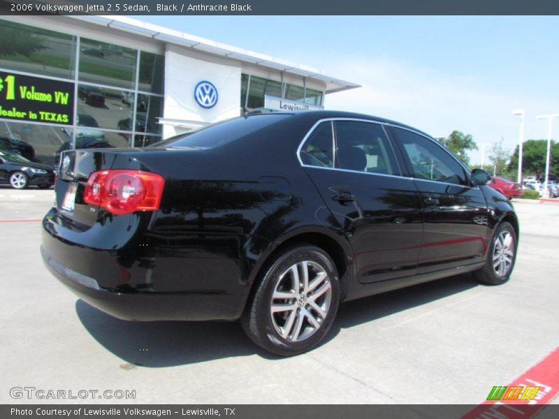 Black / Anthracite Black 2006 Volkswagen Jetta 2.5 Sedan