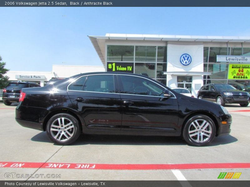 Black / Anthracite Black 2006 Volkswagen Jetta 2.5 Sedan