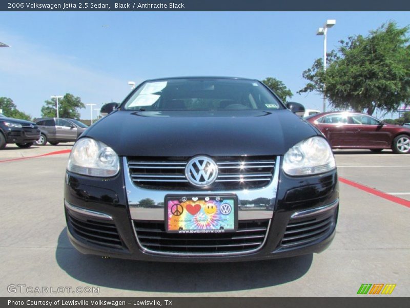 Black / Anthracite Black 2006 Volkswagen Jetta 2.5 Sedan