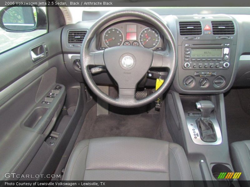 Black / Anthracite Black 2006 Volkswagen Jetta 2.5 Sedan