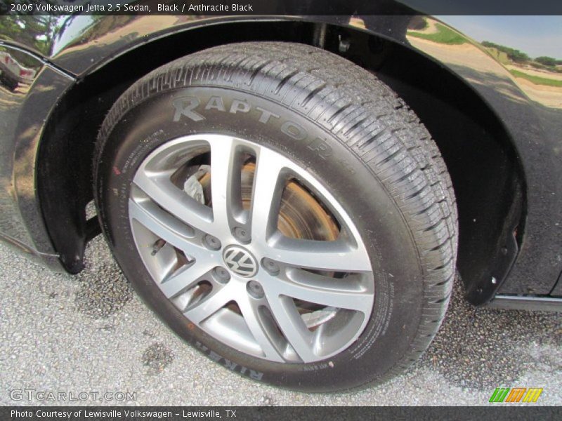 Black / Anthracite Black 2006 Volkswagen Jetta 2.5 Sedan