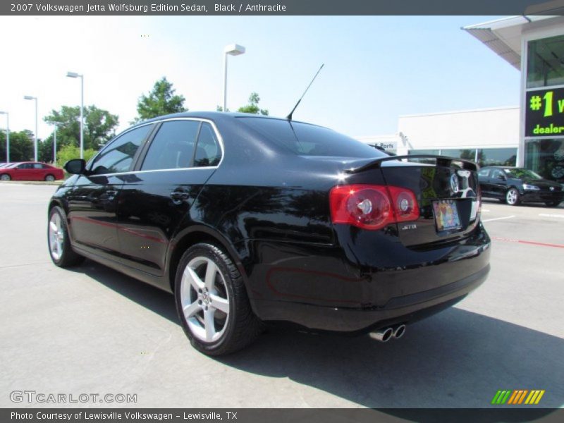 Black / Anthracite 2007 Volkswagen Jetta Wolfsburg Edition Sedan