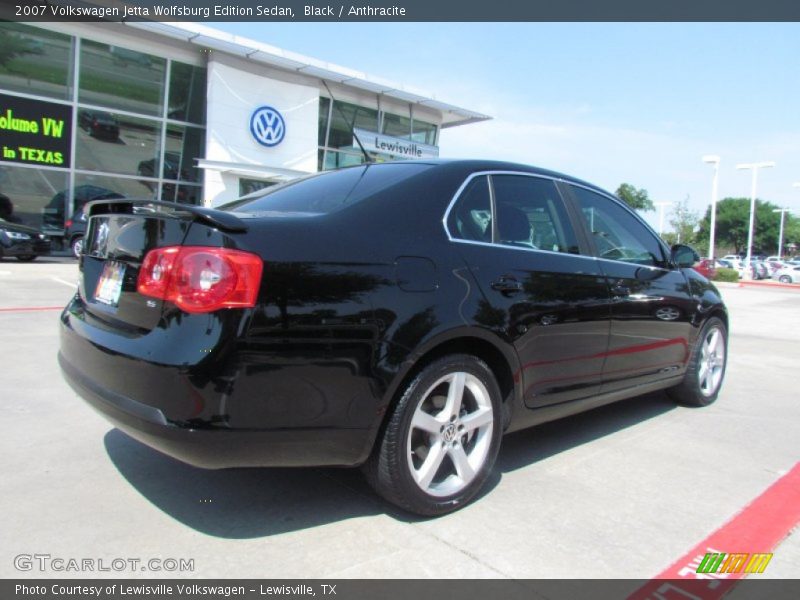 Black / Anthracite 2007 Volkswagen Jetta Wolfsburg Edition Sedan
