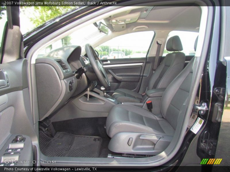 Black / Anthracite 2007 Volkswagen Jetta Wolfsburg Edition Sedan