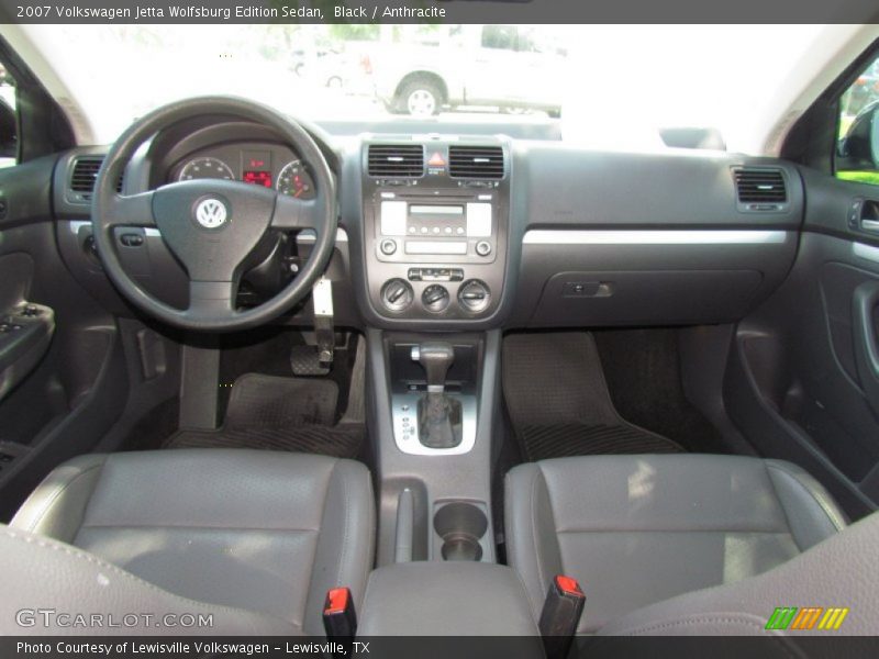 Black / Anthracite 2007 Volkswagen Jetta Wolfsburg Edition Sedan