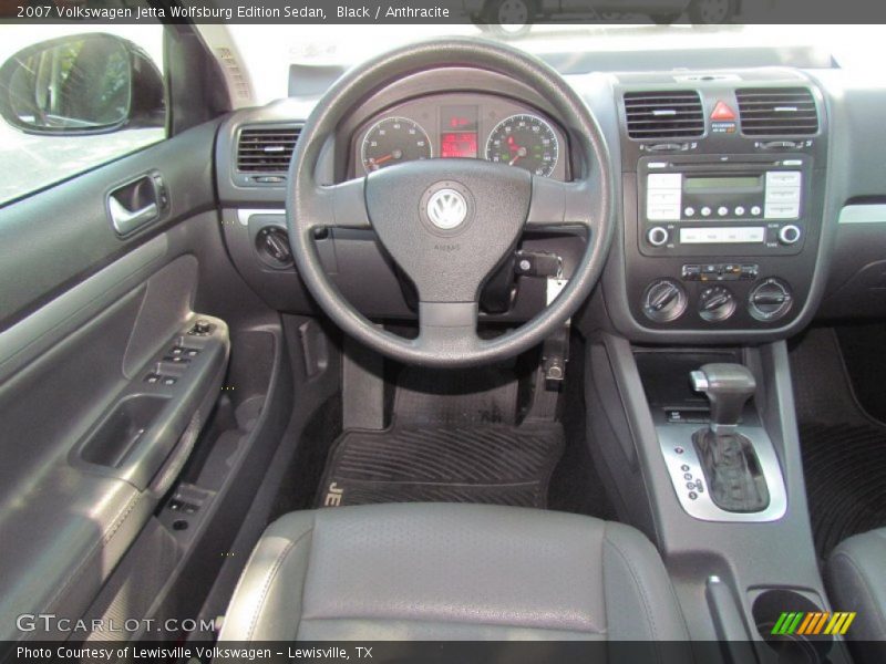 Black / Anthracite 2007 Volkswagen Jetta Wolfsburg Edition Sedan