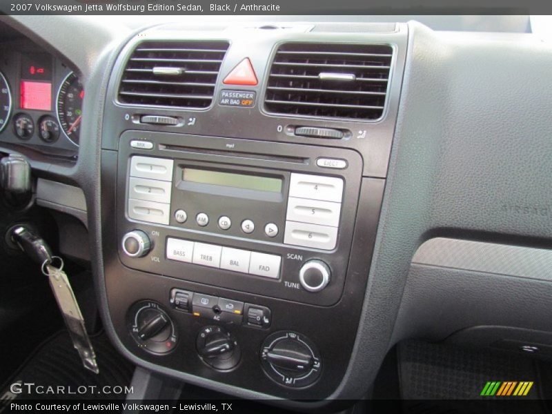 Black / Anthracite 2007 Volkswagen Jetta Wolfsburg Edition Sedan