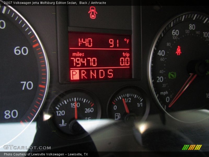 Black / Anthracite 2007 Volkswagen Jetta Wolfsburg Edition Sedan